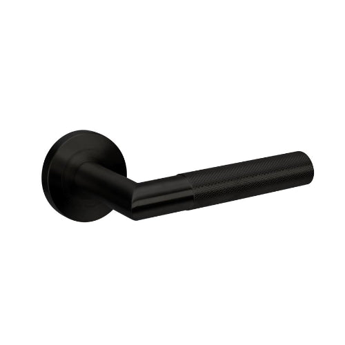 Wyatt Passage Set, includes 1131 latch in Black