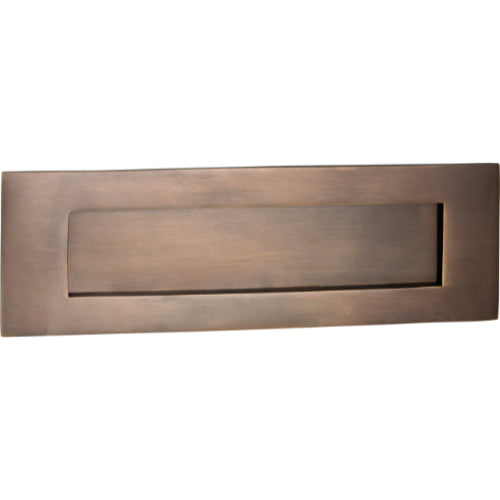 Letter Plate Antique Brass H100xW300mm in Antique Brass