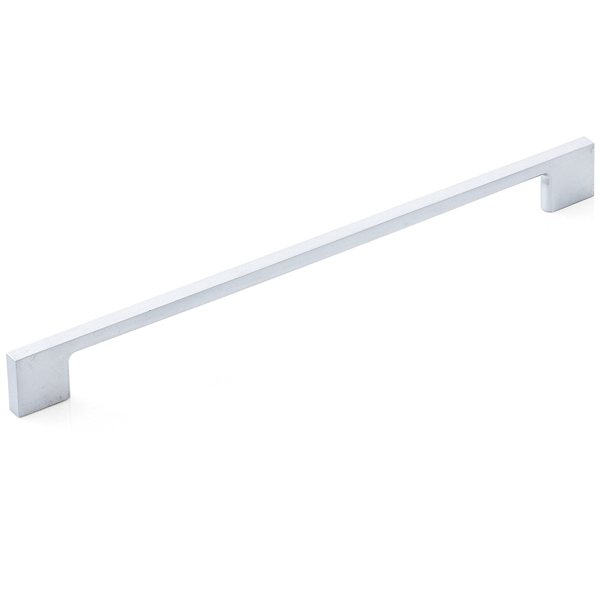LIVORNO D HANDLE 192MM SATIN CHROME in Satin Chrome