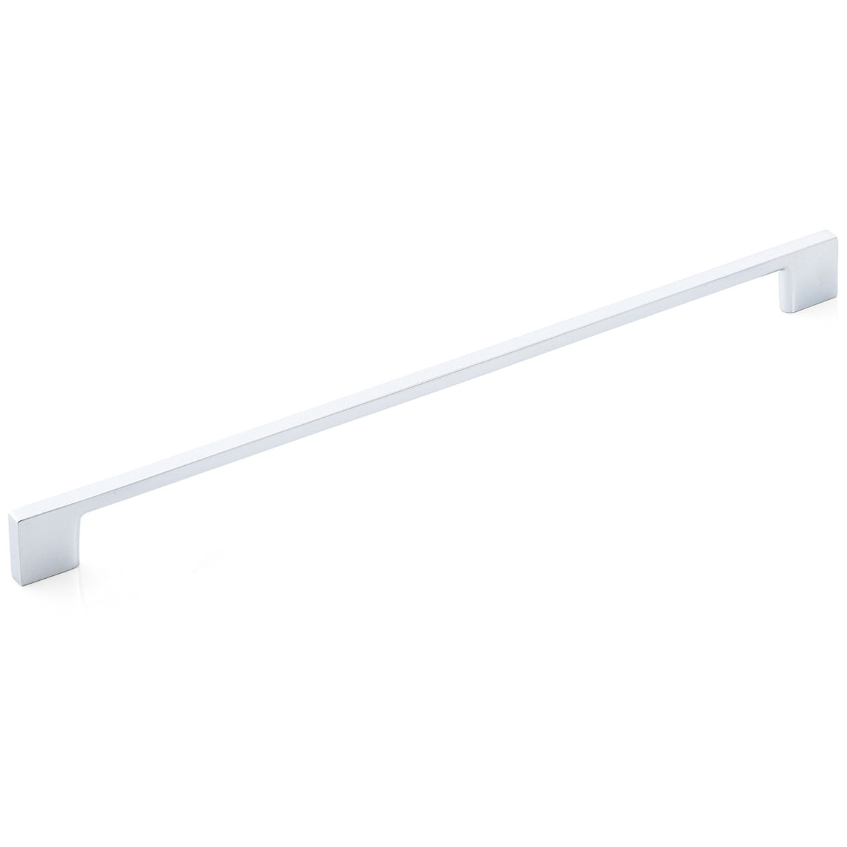 LIVORNO D HANDLE 256MM SATIN CHROME in Satin Chrome