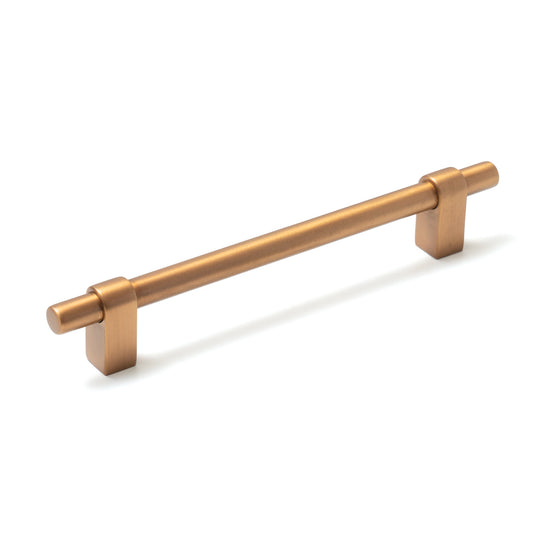 MOMO MAIDA BAR HANDLE 160MM ENGLISH BRONZE in English Bronze