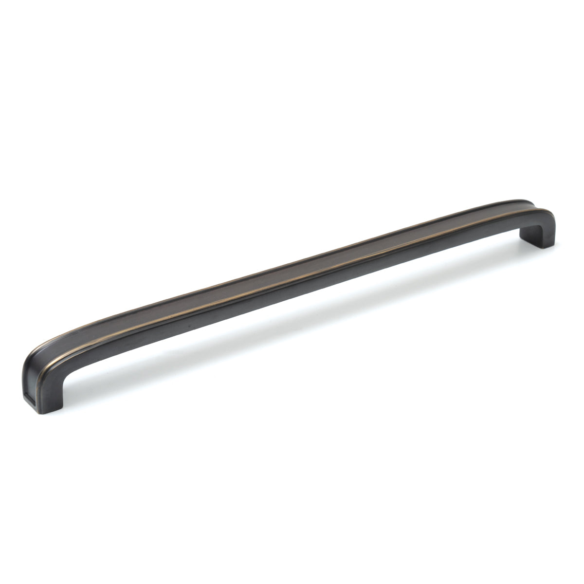 MONACO 320MM D HANDLE ANTIQUE BRASS in Antique Brass