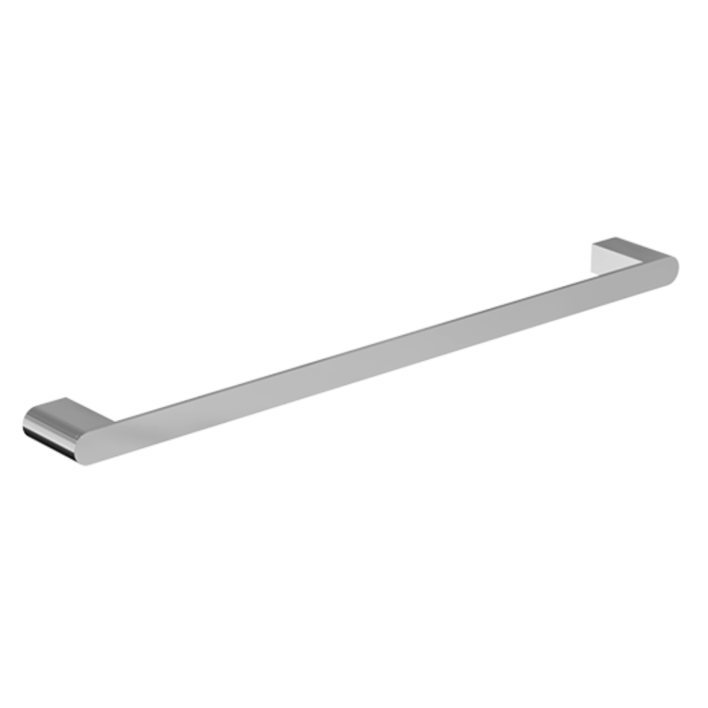 Serenity: Single Towel Rail 600mm Polished Stainless Steel in Polished Stainless Steel