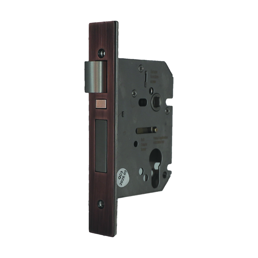QuadLock Multi Function Entrance Lock ATQ 60mm in Antique Brass