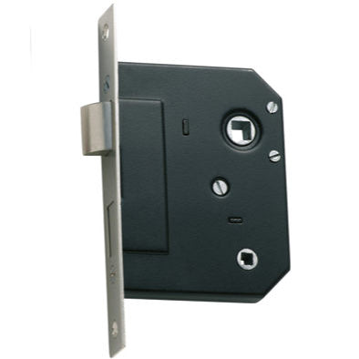 Mortice Lock Privacy Satin Chrome CTC57mm Backset 44mm in Satin Chrome