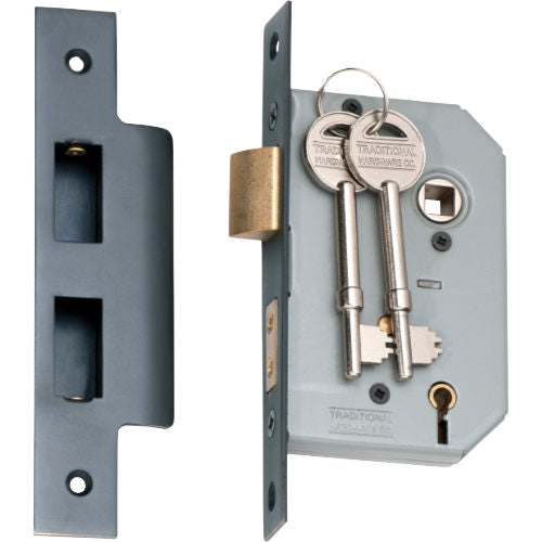 Mortice Lock 5 Lever Antique Copper CTC57mm Backset 46mm in Antique Copper