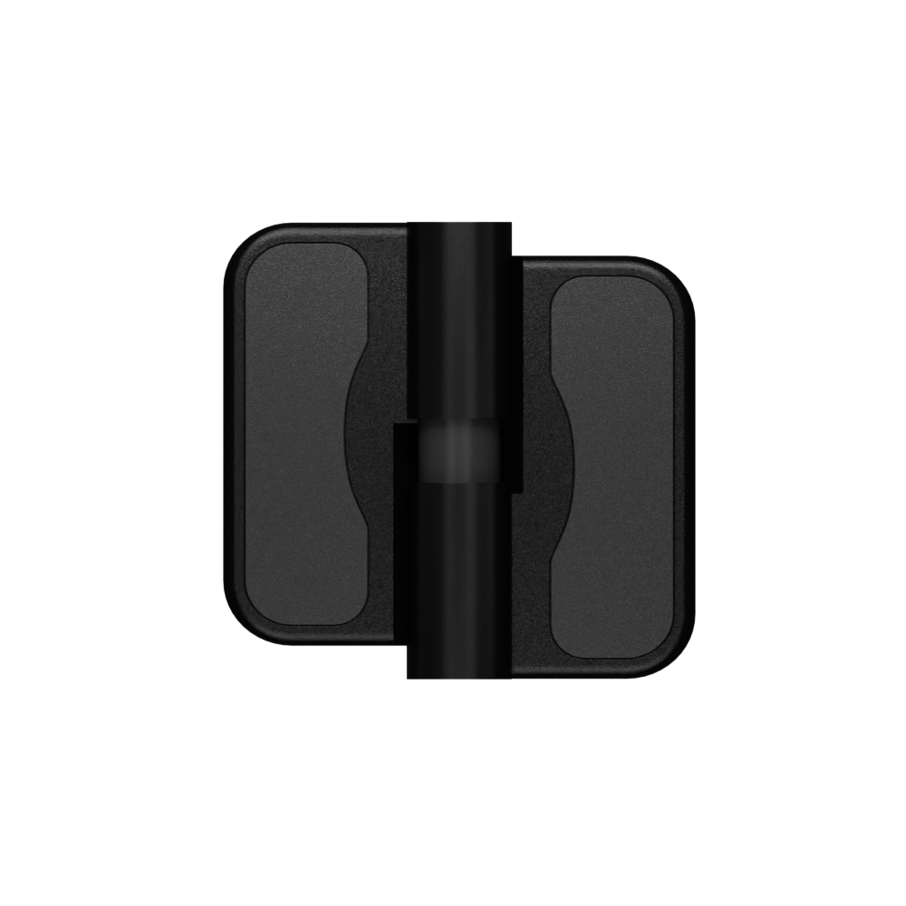 Designer Moda Series Gravity Hinge (Each) ? Concealed - With Screw Fixings in Designer Black