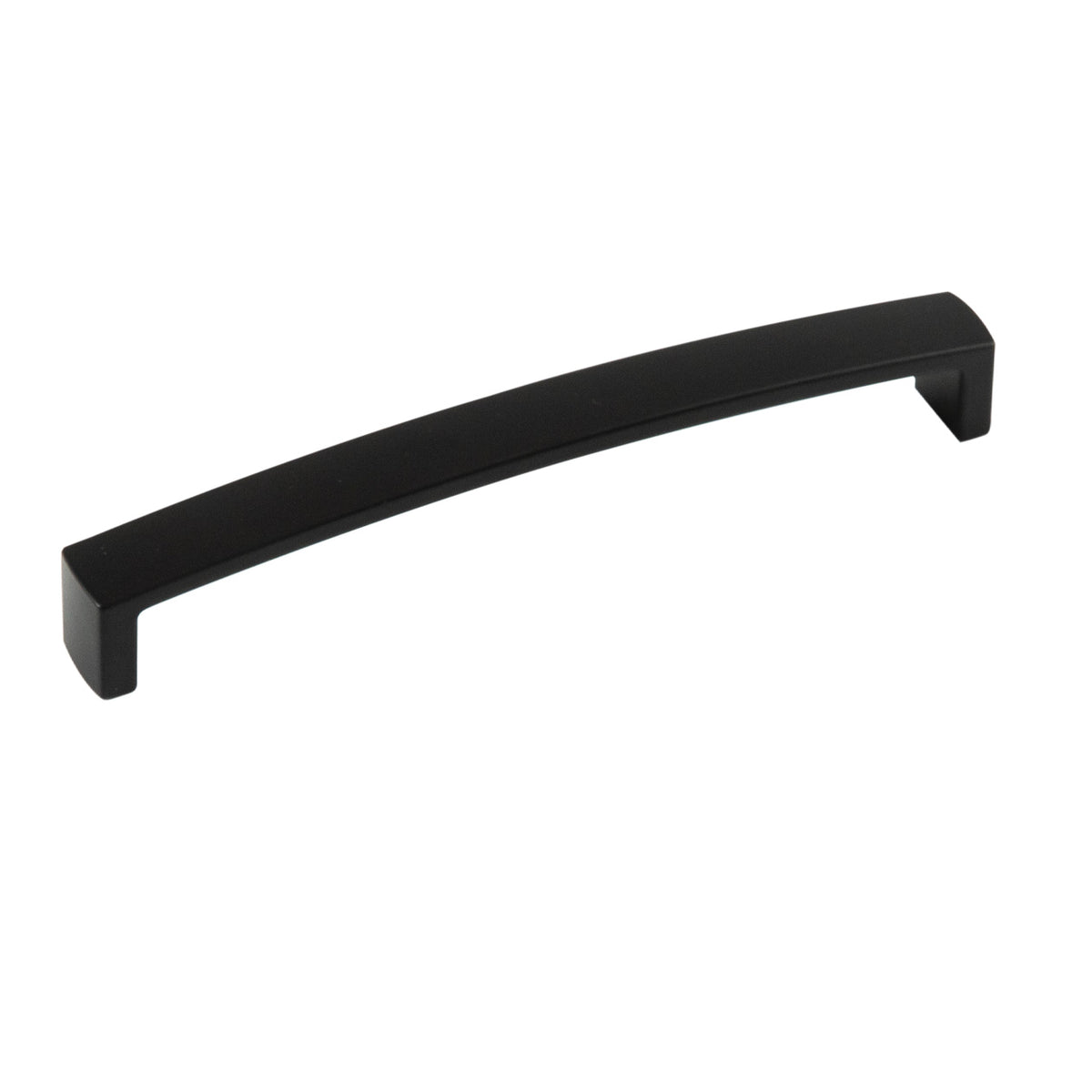 NEW HAMPTON D HANDLE 160MM MATT BLACK in Matt Black