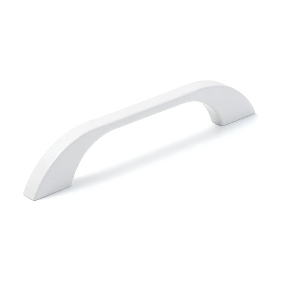 NEW PRATO BOW HANDLE 128MM HOLE CENTRES MATT WHITE in Matt White