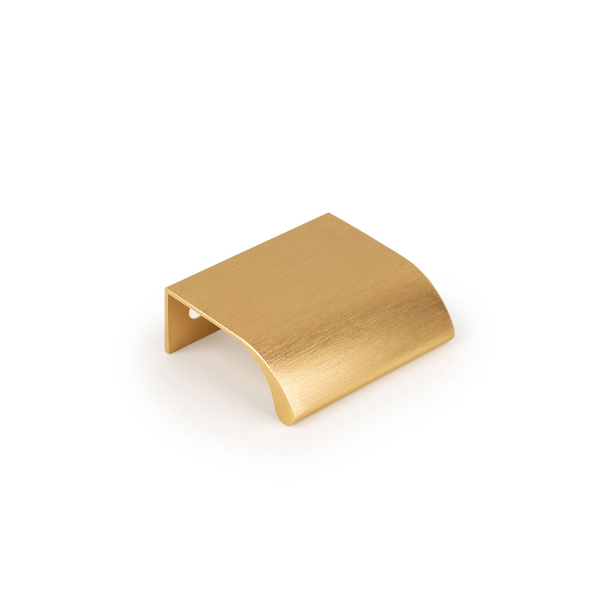ONA LIP PULL HANDLE 32MM BRUSHED DARK BRASS in Brushed Dark Brass