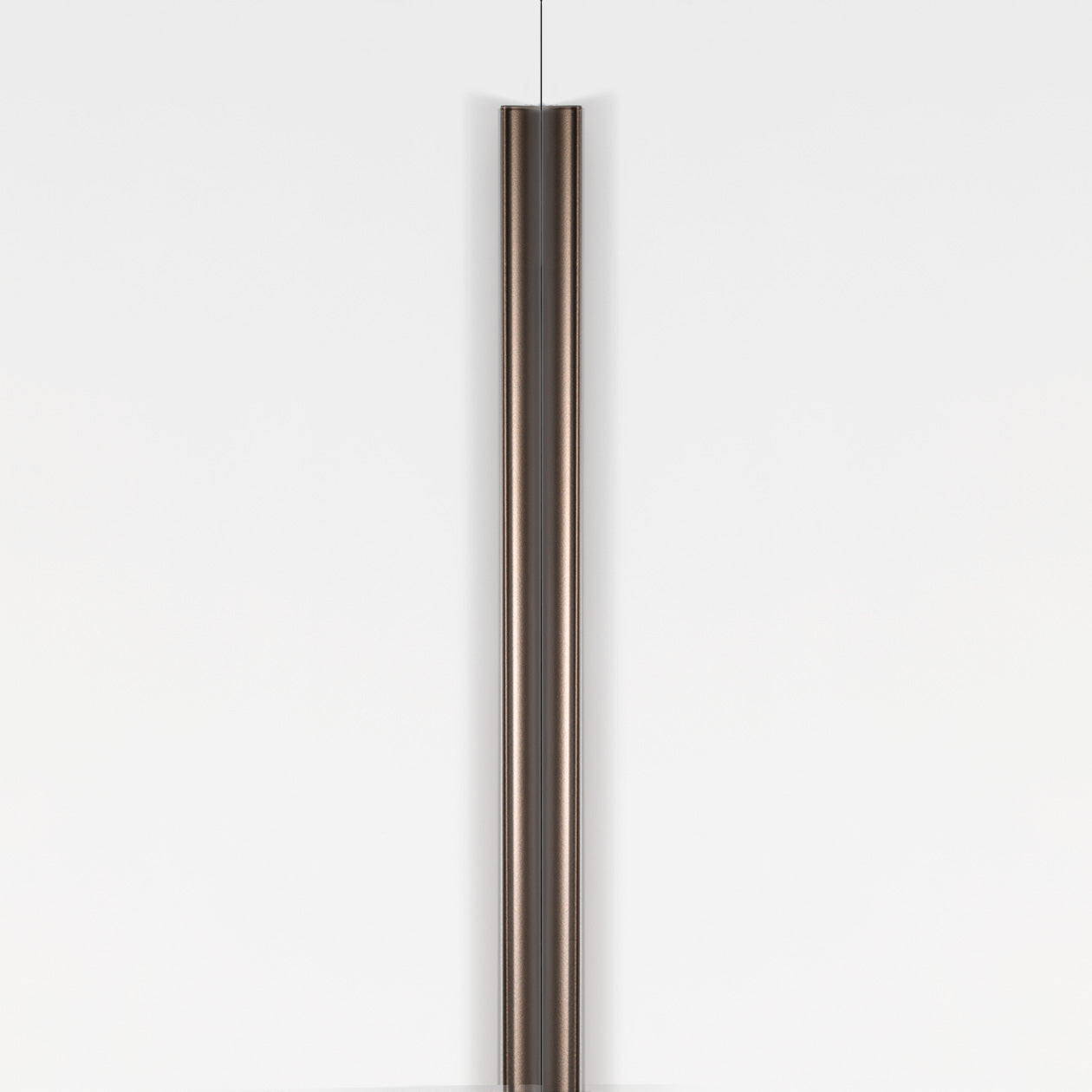 Momo ONA Long Edge Pull in matte black with sleek metal finish, designed for furniture or cabinetry, featuring a modern, minimalist style.
