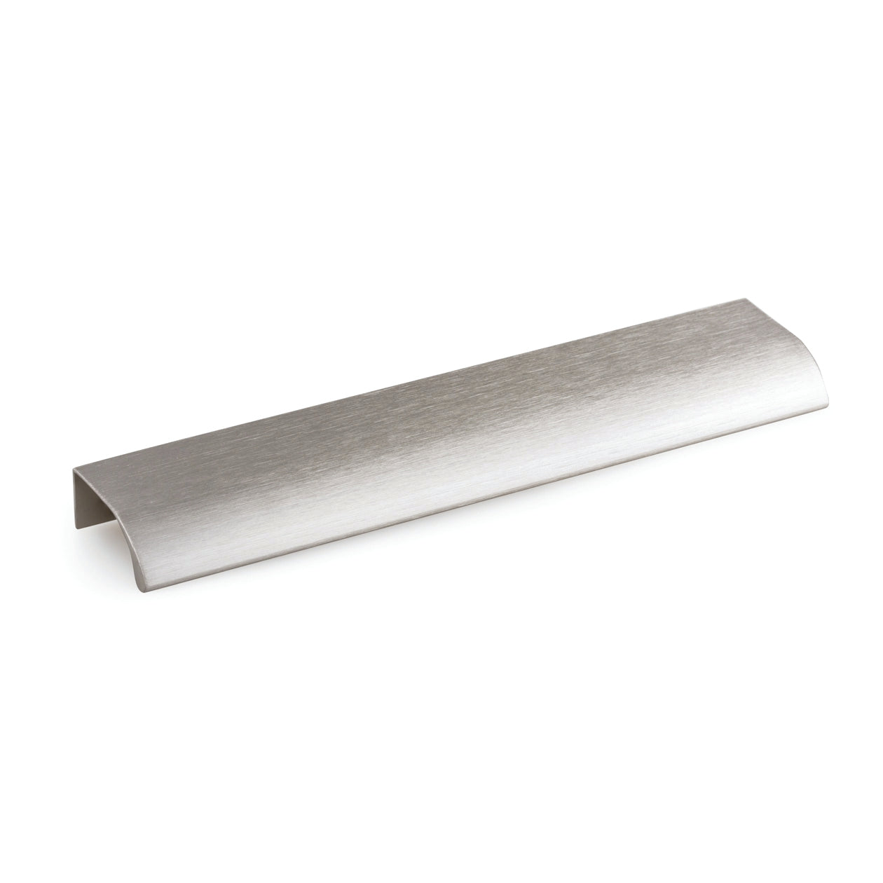 Momo ONA Edge Pull in dark bronze finish, featuring sleek modern design and durable metal construction for cabinet or drawer use.