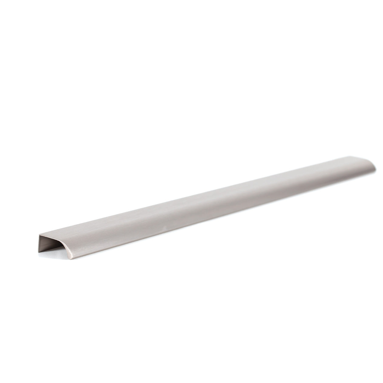 Momo ONA Edge Pull in dark bronze finish, featuring a sleek modern design for cabinet or drawer handles.