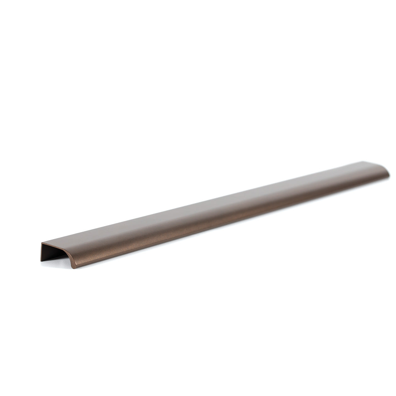 ONA LIP PULL HANDLE 544MM METALLIC GOLDEN BROWN in Metallic Golden Brown
