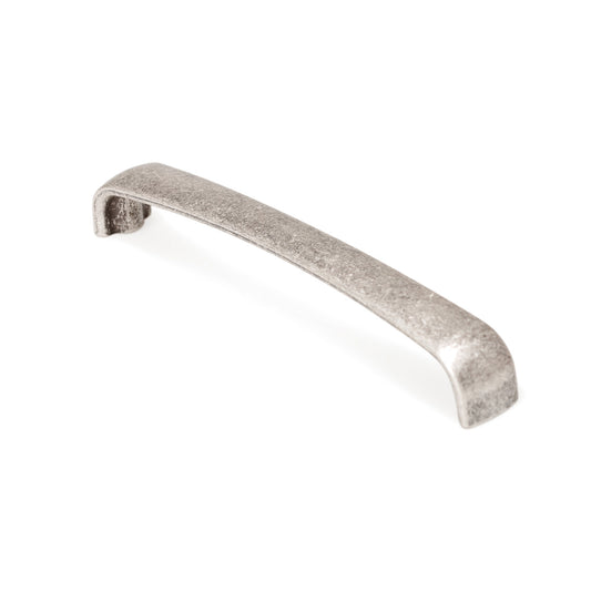 ORION D HANDLE 128MM ANTIQUE SILVER in Antique Silver