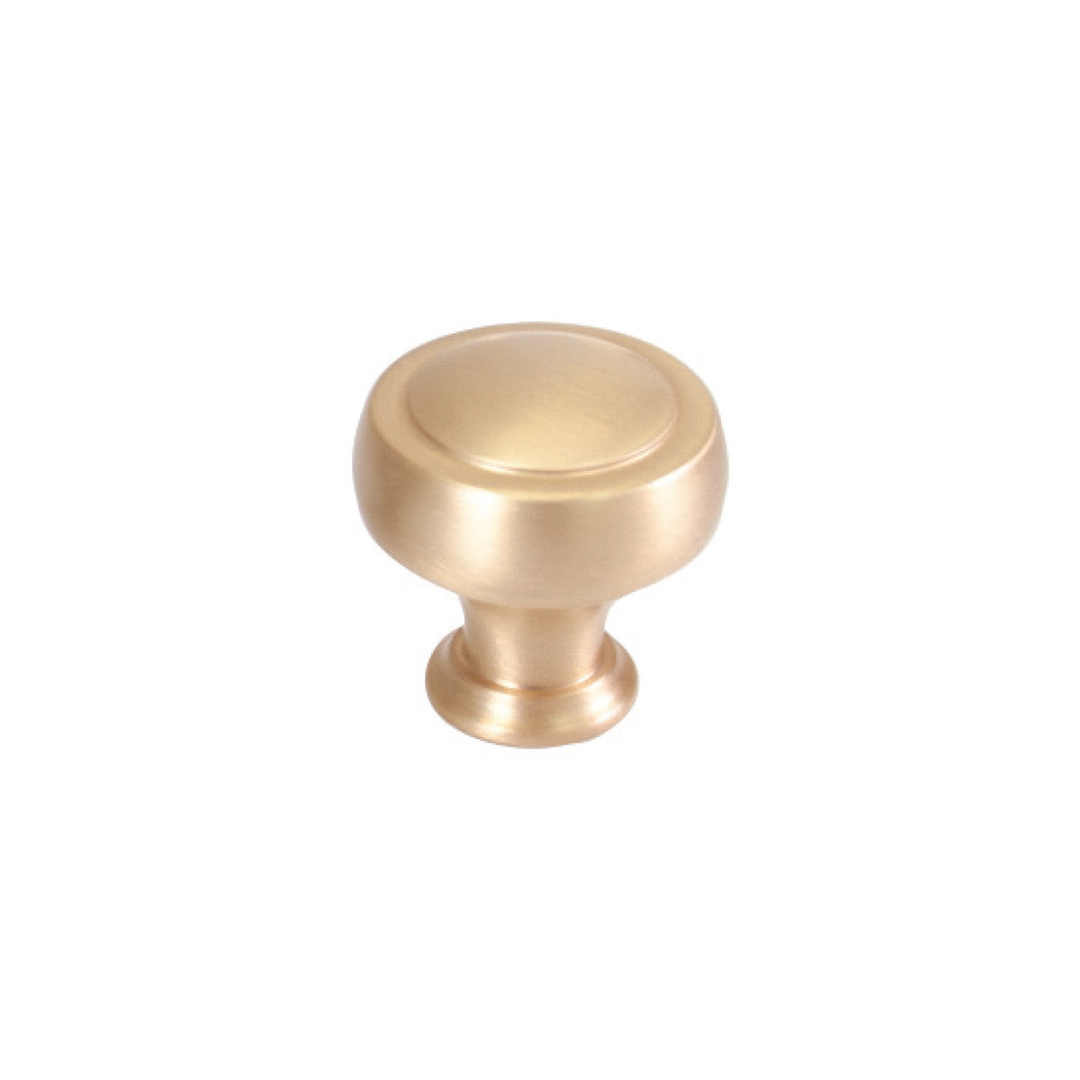 Momo PELLARO cabinet knob in brushed metal finish, featuring a sleek, modern design for kitchen or furniture cabinetry.