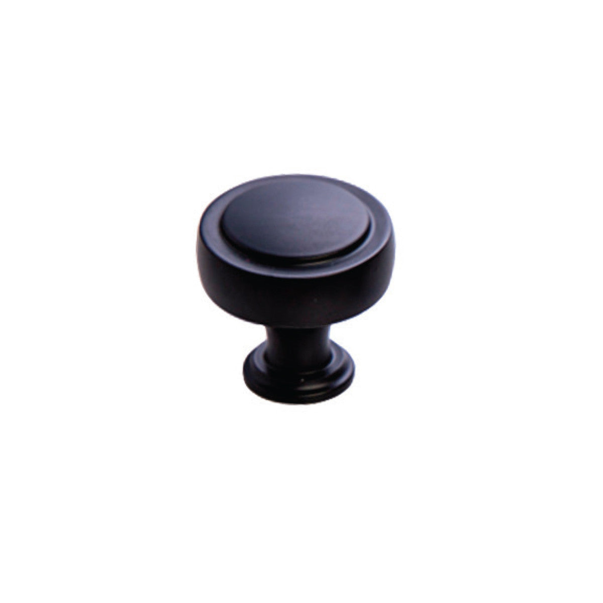 PELLARO ROUND KNOB 32MM MATT BLACK in Matt Black