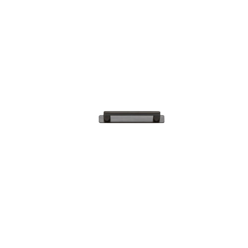 Cabinet Pull Baltimore Signature Brass L146xW8xP39mm BD18mm CTC128mm With Backplate W173xH24mm T3mm in Signature Brass
