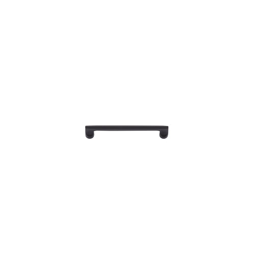 Cabinet Pull Baltimore Matt Black L180xW8xP36mm BD20mm CTC160mm in Matt Black