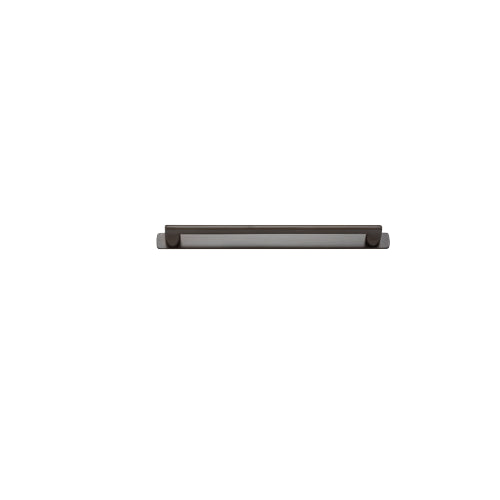 Iver Baltimore Cabinet Pull with Backplate, architectural hardware featuring a sleek metal handle and decorative backplate.
