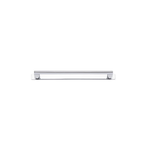Iver Baltimore cabinet pull with backplate, architectural hardware, featuring a sleek metal design for kitchen or furniture use.