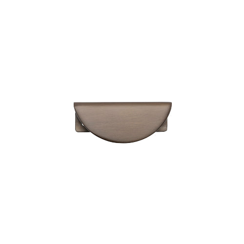 Drawer Pull Osaka Lip Signature Brass L80xH35xD40mm CTC64mm in Signature Brass