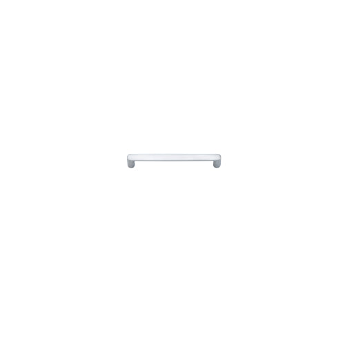 Iver Osaka cabinet pull from architectural hardware collection, featuring sleek metal handle on a modern cabinet.