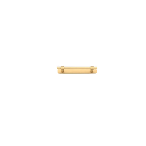 Iver Helsinki cabinet pull with matching backplate, modern hardware handle for kitchen or furniture cabinets.