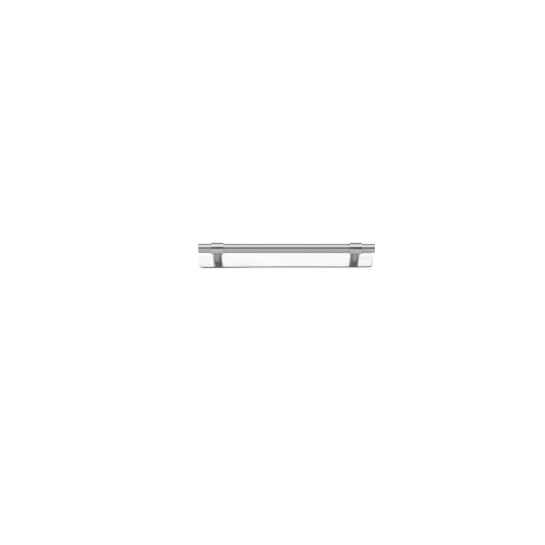 Iver Helsinki cabinet pull with backplate, sleek black hardware handle for kitchen or bathroom cabinets.