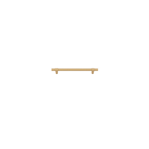 Iver Helsinki cabinet pull hardware in brushed nickel, featuring a sleek, modern design with a curved handle for easy grip.