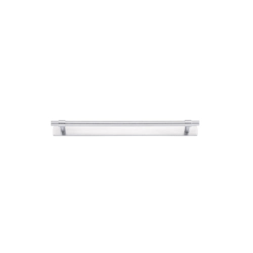 Iver Helsinki Cabinet Pull with Backplate, modern metal hardware for kitchen or bathroom cabinets, with sleek design and mounting screws