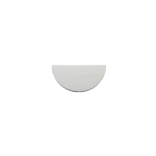 Drawer Pull Osaka Half Moon Polished Chrome W75mm CTC64mm in Polished Chrome