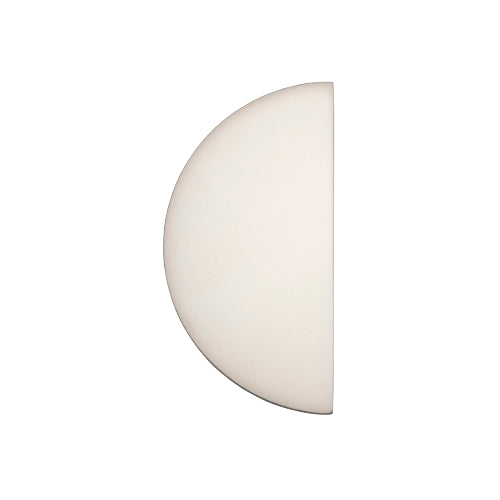 Iver Osaka half moon drawer cabinet pull in architectural hardware style, H150mm, showing polished metal finish.