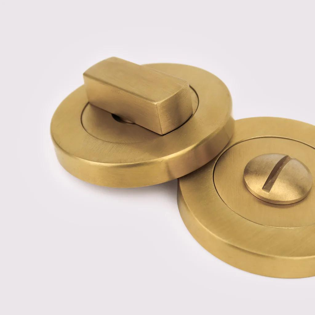 Privacy Turn - Acid Washed Brass in Acid Washed Brass