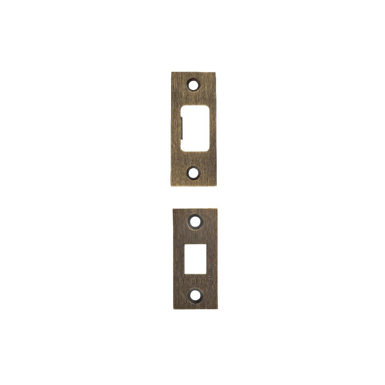 MOMO TUBULAR LOCK BOLT ACCESSORIES SET WITH SCREWS BRONZE in Bronze