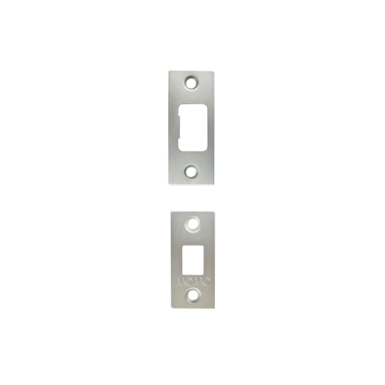 MOMO TUBULAR LOCK BOLT ACCESSORIES SET WITH SCREWS DULL BRUSHED NICKEL in Dull Brushed Nickel