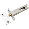 Privacy Bolt Round Bolt Polished Chrome Backset 70mm in Polished Chrome
