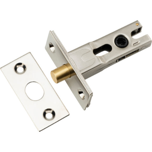 Iver Privacy Bolt Round architectural hardware in polished metal with a sleek round design for secure privacy doors.