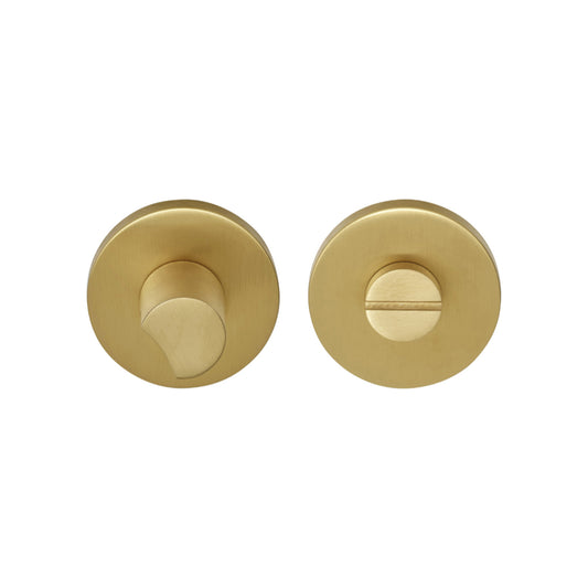ECLIPSE DRWC53 privacy set incl. 5/6/7/8 mm pin PVD satin gold in Satin Gold PVD