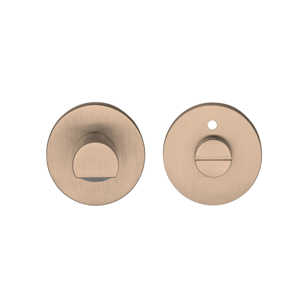 RIVIO GLWC53 privacy set incl. 5/6/7/8 mm pin PVD light bronze in Light Bronze PVD