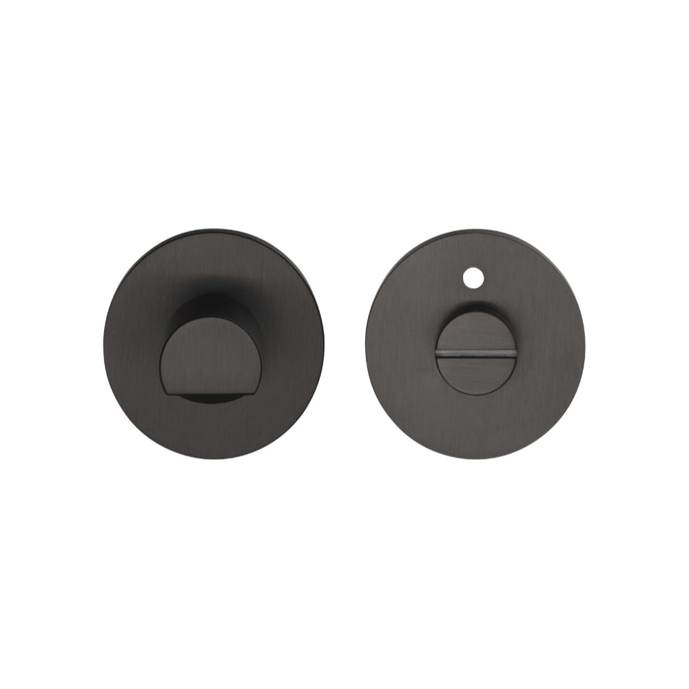 RIVIO GLWC53 privacy set incl. 5/6/7/8 mm pin PVD satin black in Satin Black PVD