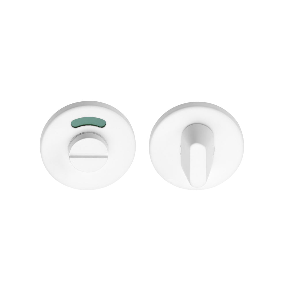BASICS LBWC50 privacy set 6mm incl. 5/6/7/8mm pin white in White