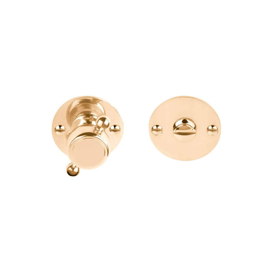 BOSCO LZWC50B privacy set without indicator incl 5/6/7/8 mm spindle brass unlacquered in Brass Unlaquered