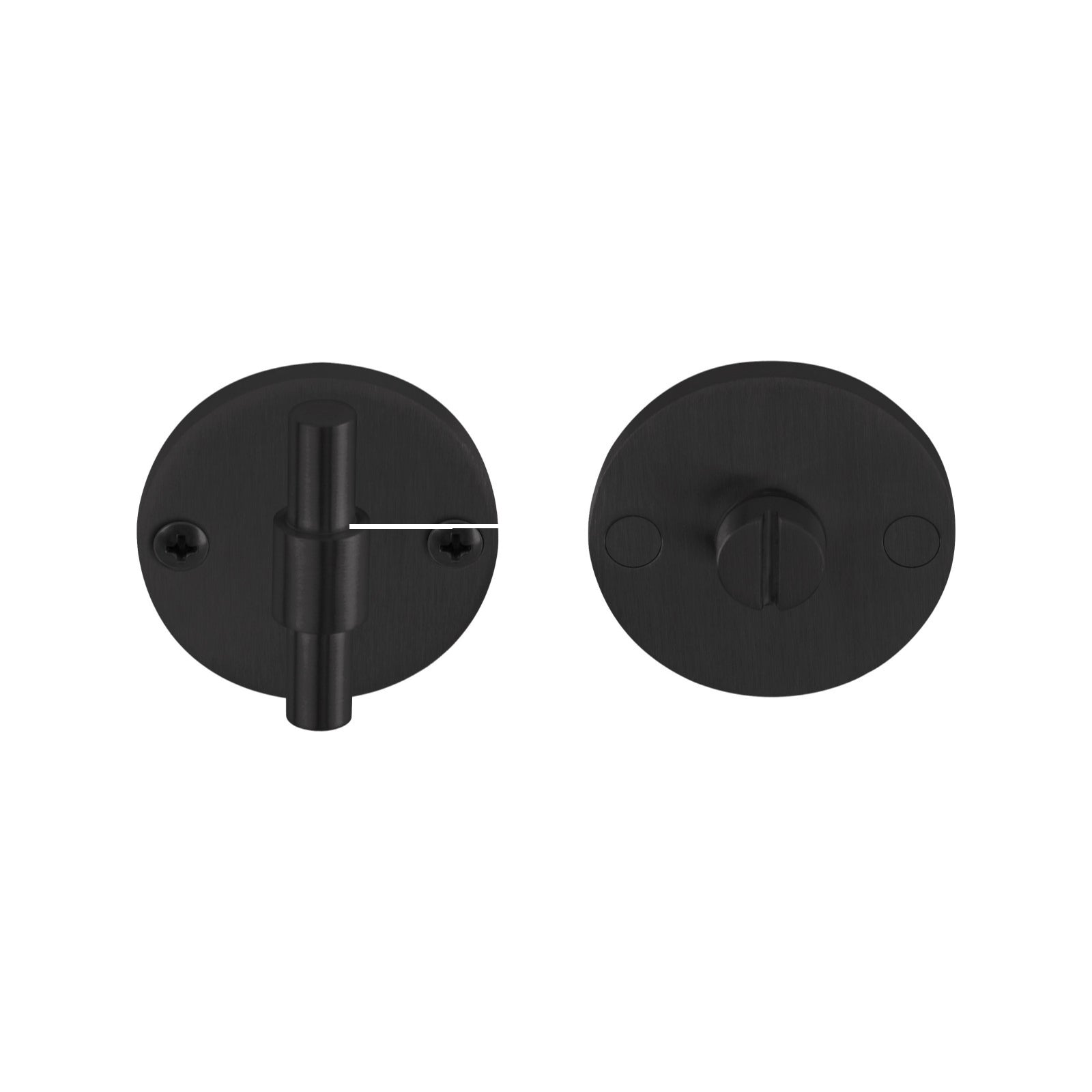 ONE PBWC50 privacy set incl. 5/6/7/8 mm pin PVD satin black in Satin Black PVD