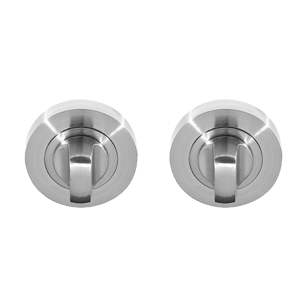 Zanda Round Double Turn Set — Brushed Nickel — PSZA9072.BN