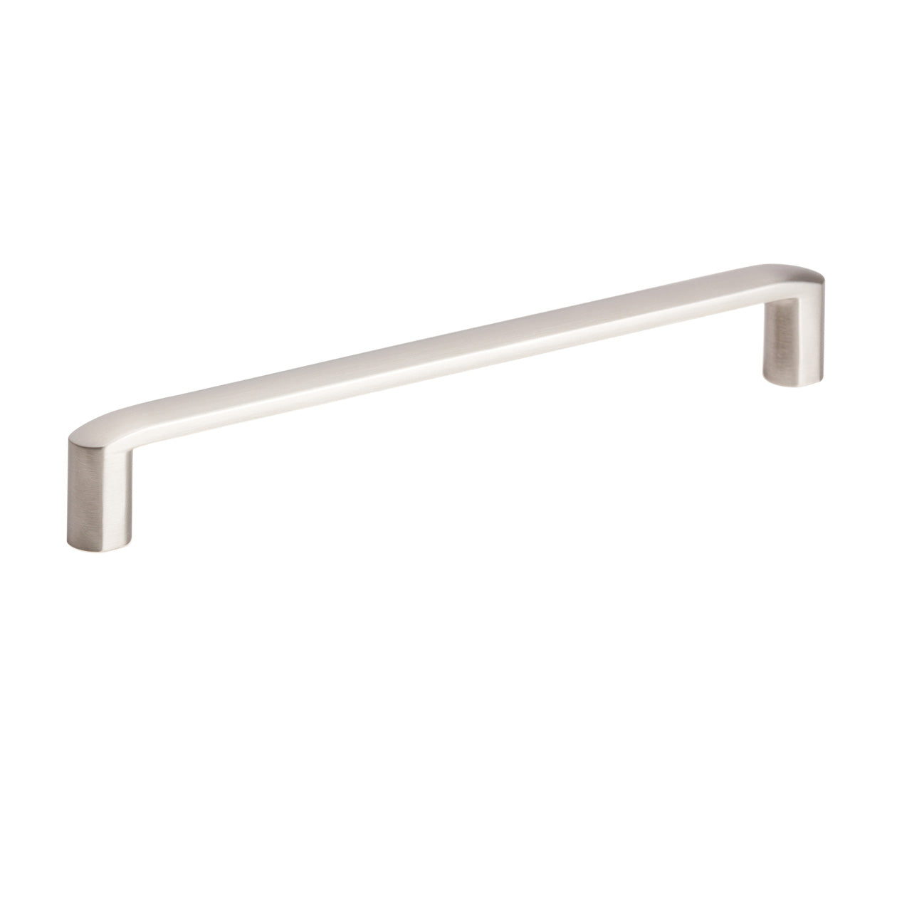 Momo ROMA cabinet pull handle in bronze finish, featuring a sleek, curved design for furniture and cabinet doors.