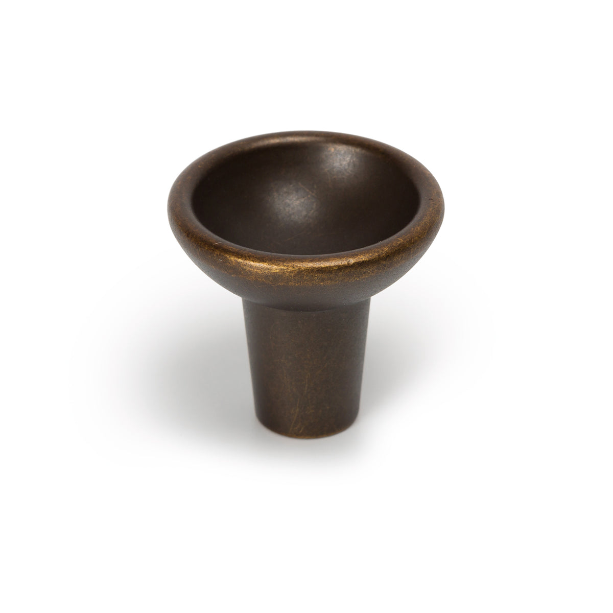 RAVIOLO ROUND KNOB - 29MM ANTIQUE BRASS in Antique Brass
