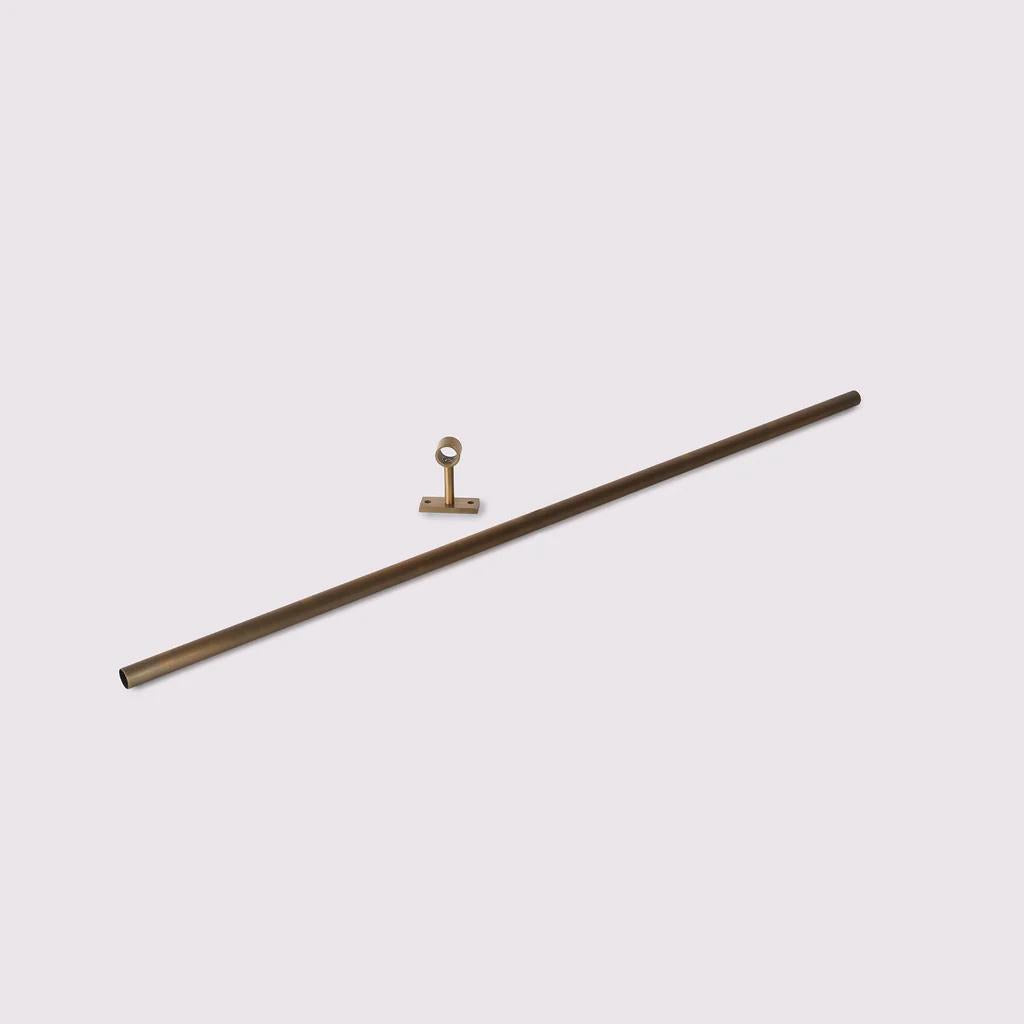 Utility Rail Extension Pack 900mm - Acid Washed Brass in Acid Washed Brass