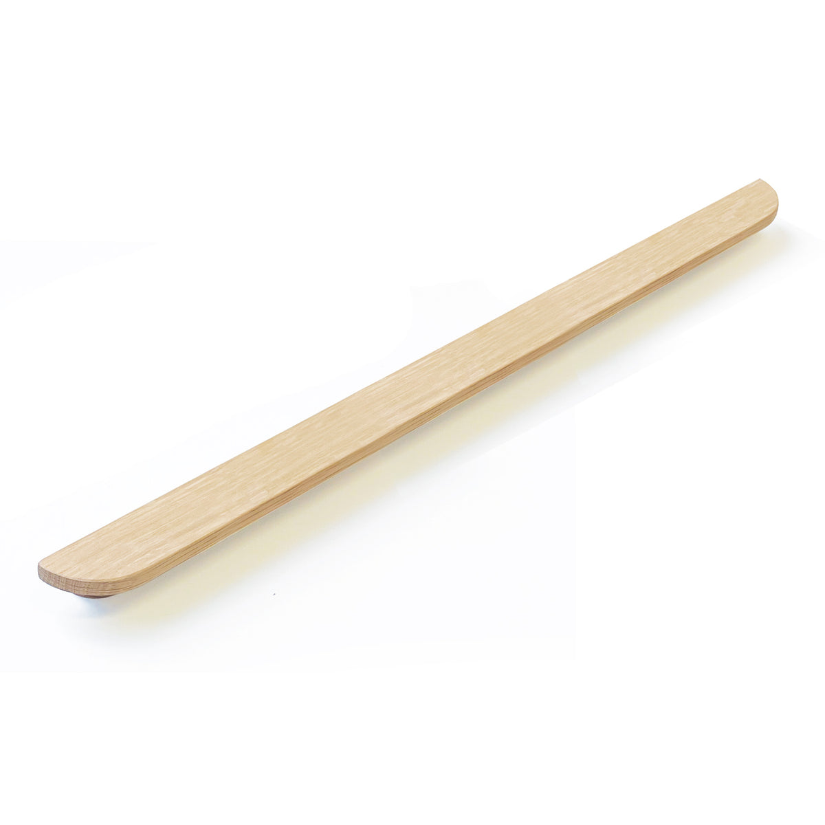 SYDNEY TIMBER PULL HANDLE 400MM AMERICAN OAK RAW in American Oak Raw