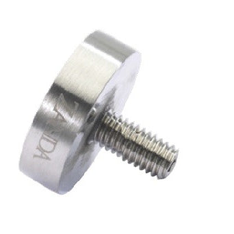 Rear Fixing Bolt to Suit Glass Doors - M8 Thread in Satin Stainless